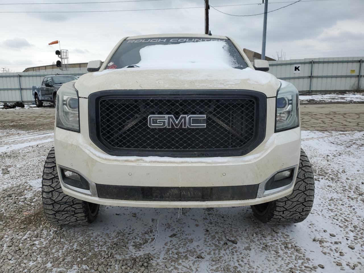 2015 GMC Yukon VIN 1GKS2HKC4FR302649 Copart auction photo, rear end / side damage thumbnail 5
