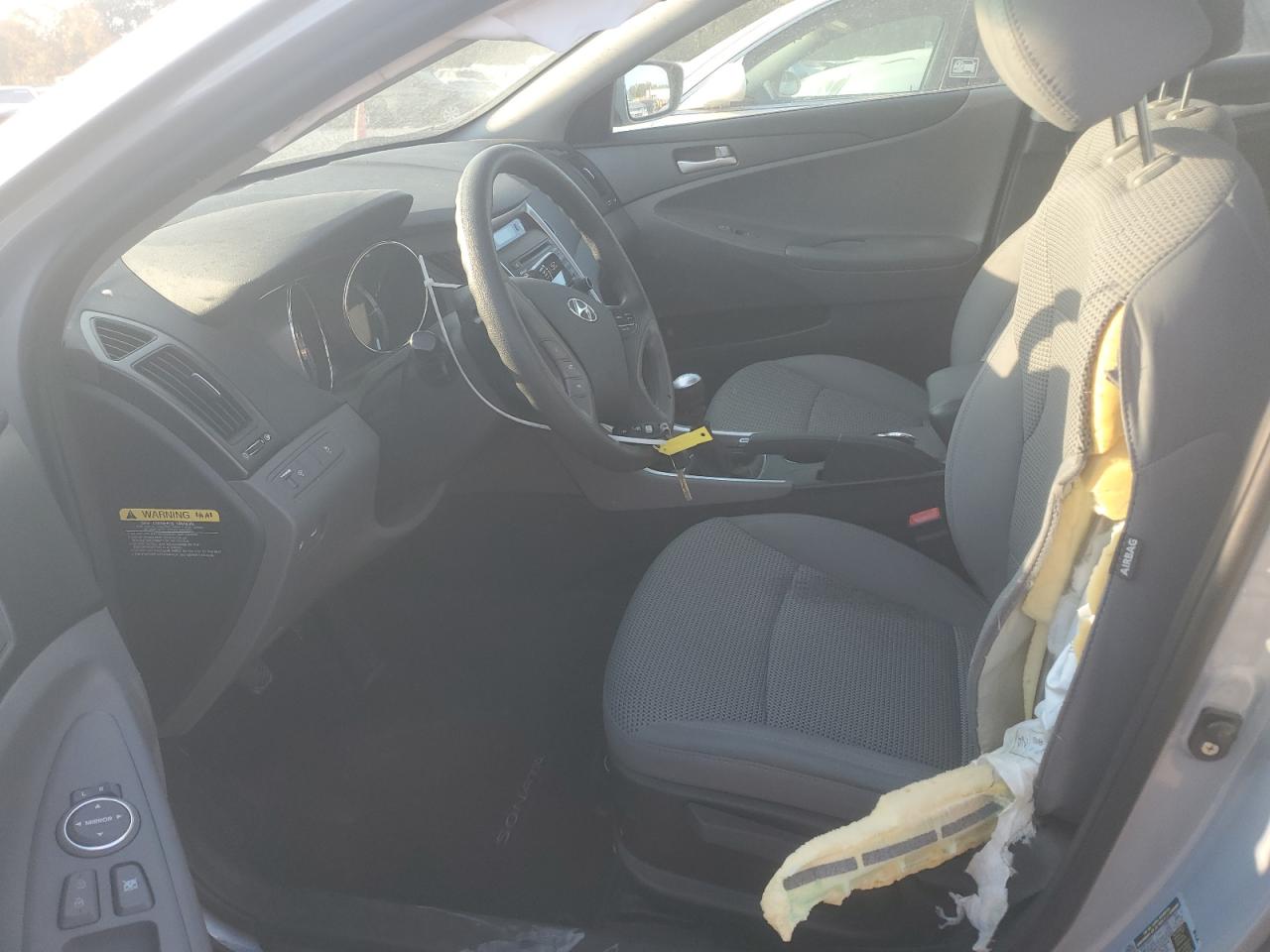 2011 Hyundai Sonata VIN 5NPEB4AC6BH287057 Copart auction photo, front end damage thumbnail 7