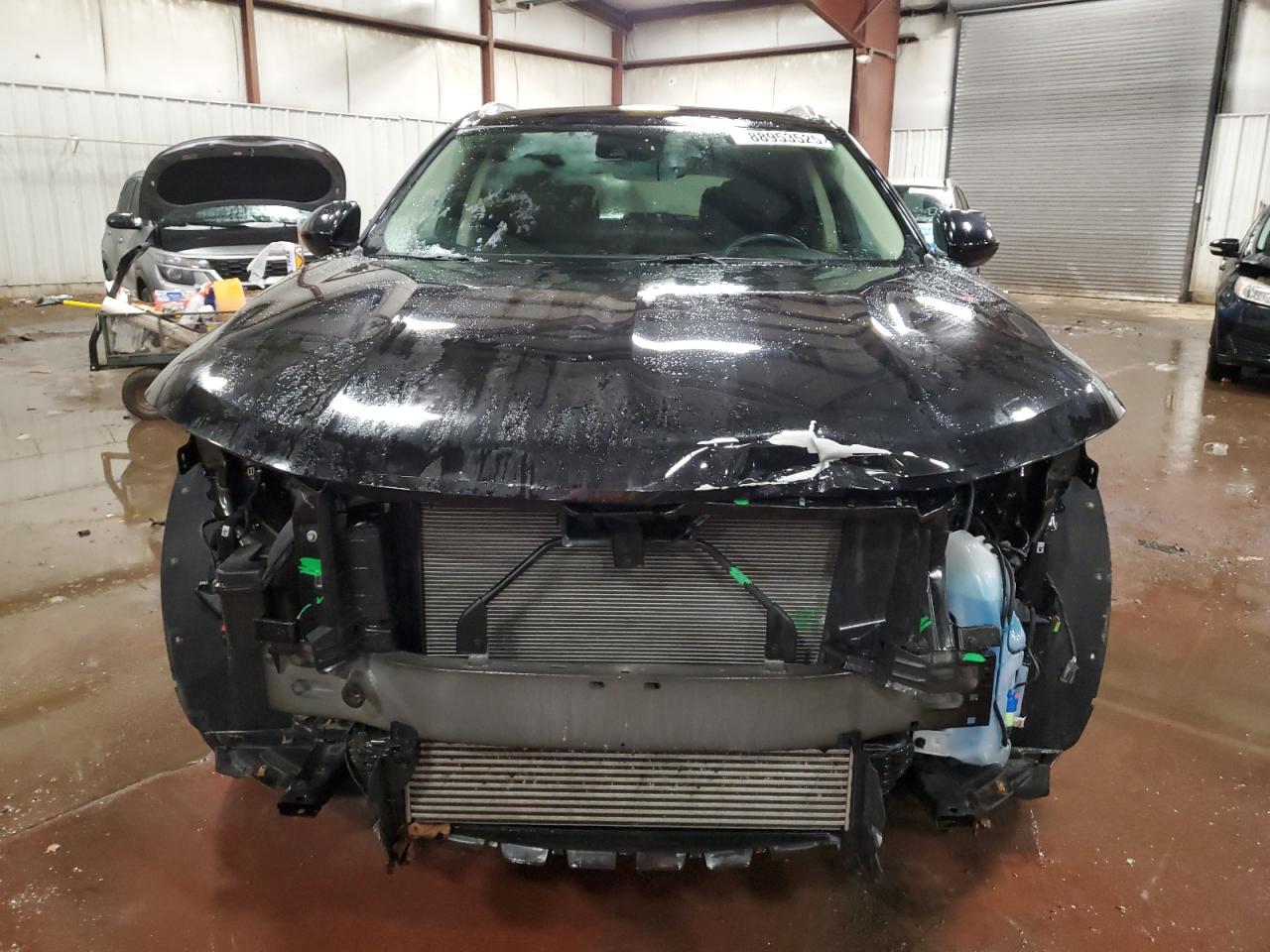 2021 Buick Envision VIN LRBFZNR45MD107979 Copart auction photo, front end / side damage thumbnail 5