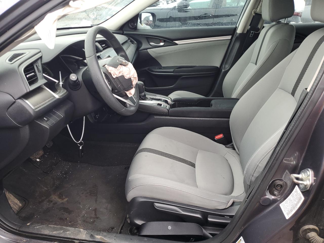 2016 Honda Civic VIN 19XFC1F34GE009794 Copart auction photo, front end damage thumbnail 7