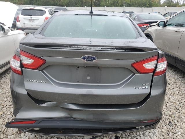 2014 Ford Fusion VIN 3FA6P0LU4ER327597 Copart auction photo, rear end damage thumbnail 6