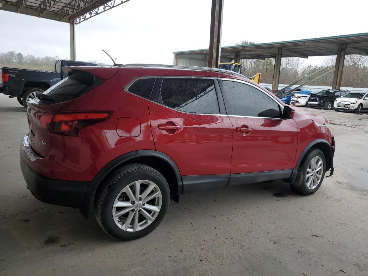 2017 Nissan Rogue VIN JN1BJ1CP9HW014026 Copart auction photo, front end damage thumbnail 3