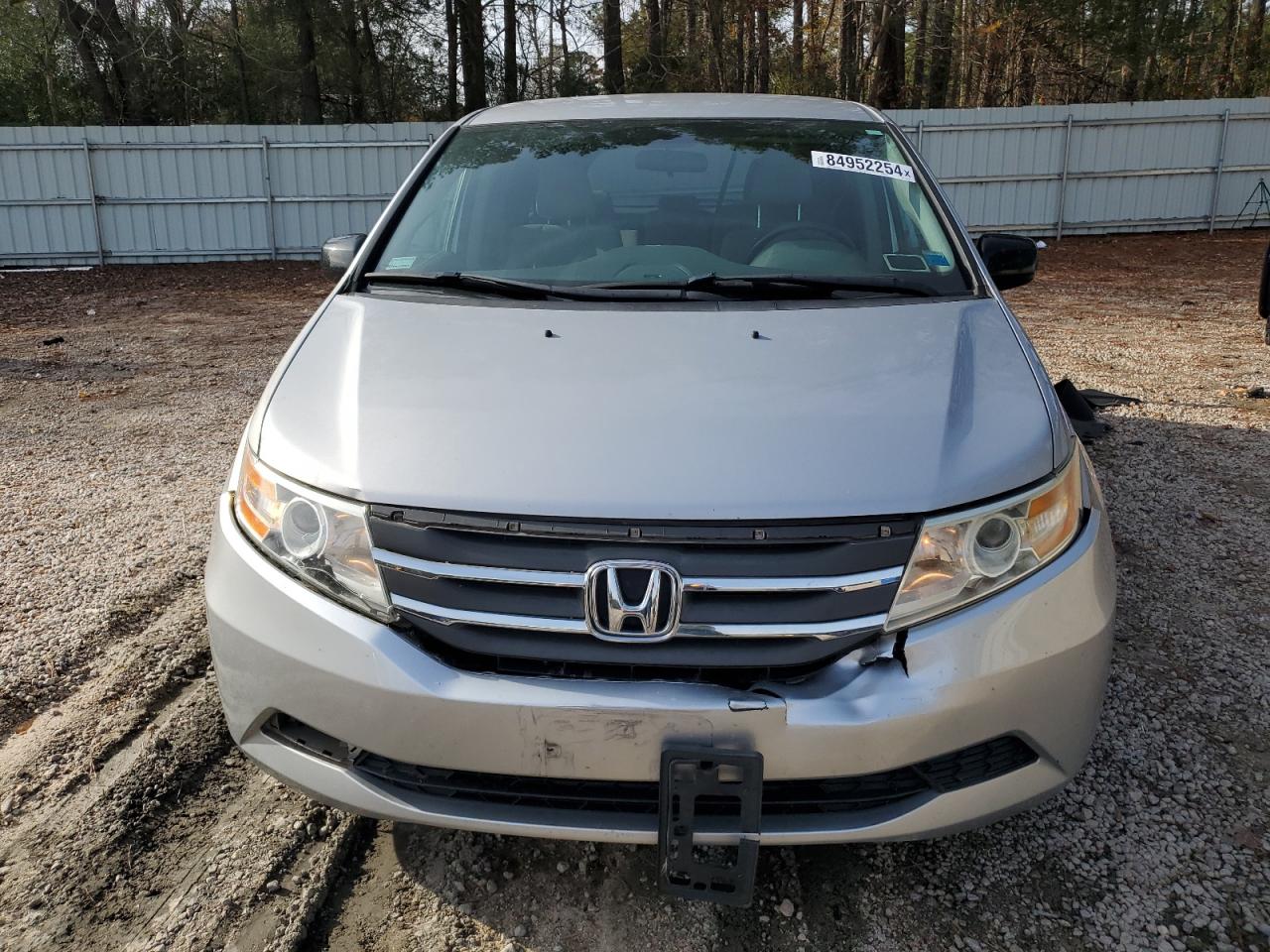 2013 Honda Odyssey VIN 5FNRL5H49DB027756 Copart auction photo, front end damage thumbnail 5