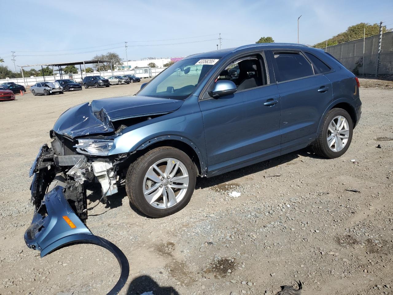 2017 Audi Q3 VIN WA1BCCFS0HR016310