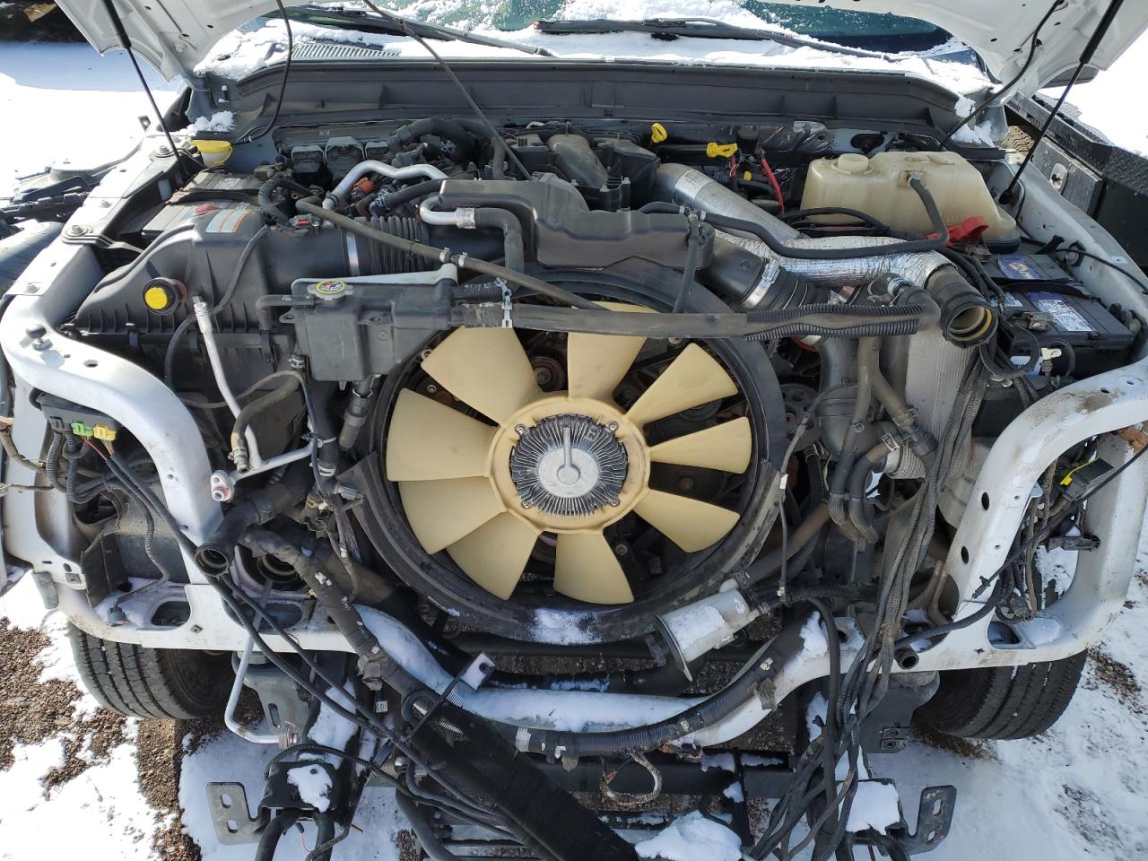 2016 Ford F450 VIN 1FDUF4HT4GEA04163 Copart auction photo, front end damage thumbnail 7