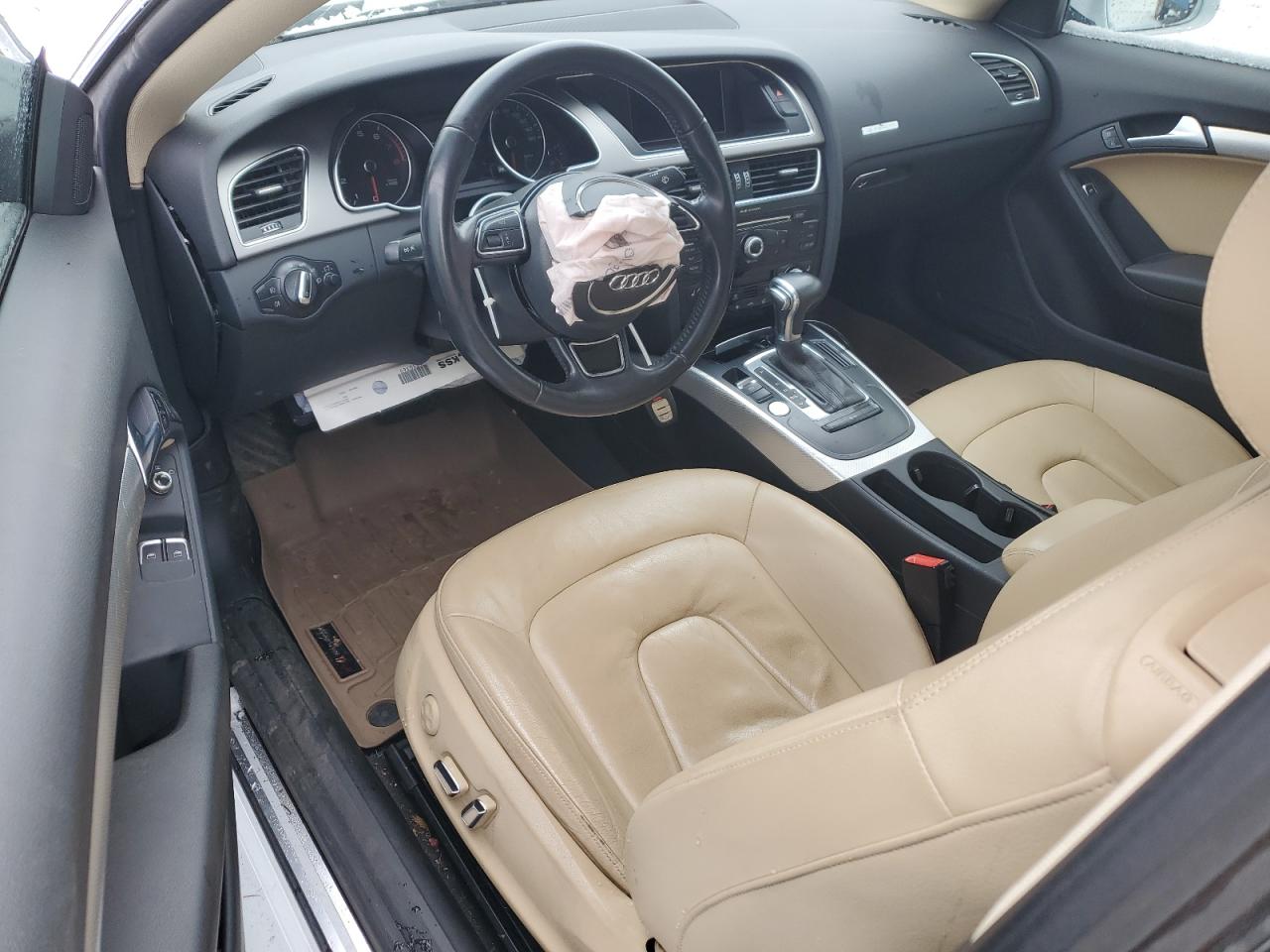 2013 Audi A5 VIN WAULFAFR4DA016545 Copart auction photo, front end damage thumbnail 8