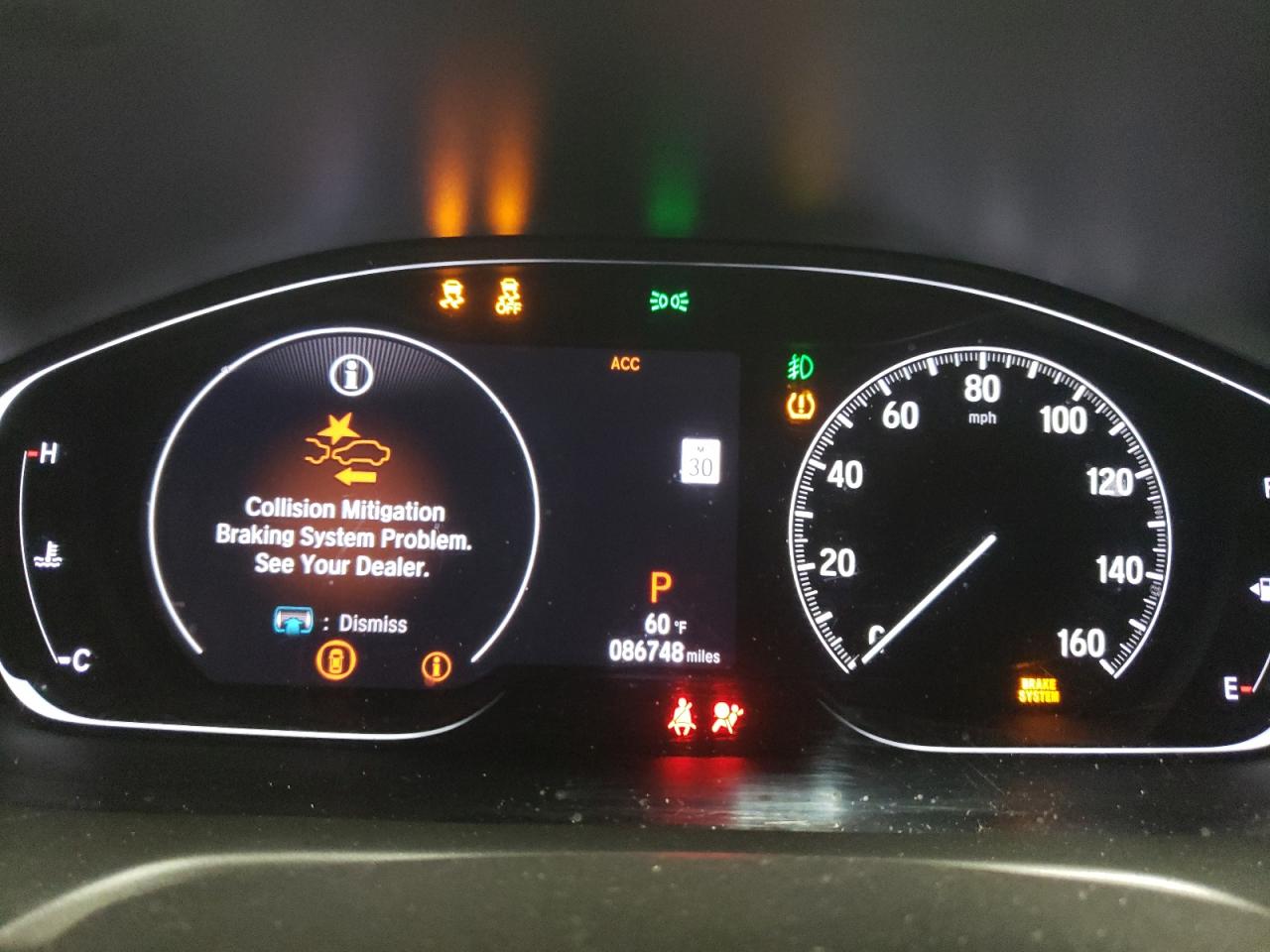 2020 Honda Accord VIN 1HGCV2F55LA014974 Copart auction photo, front end damage thumbnail 9