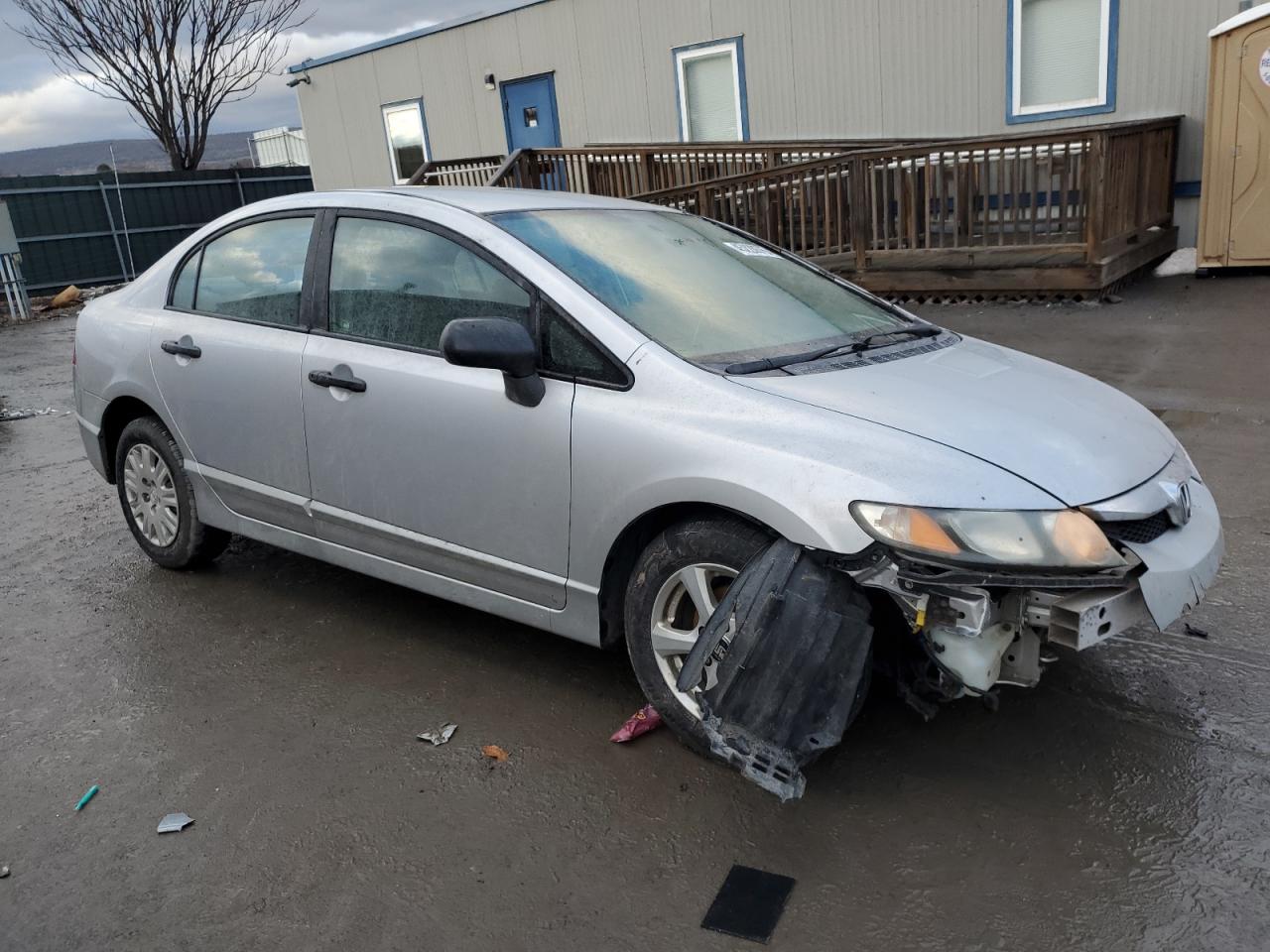 2011 Honda Civic VIN 19XFA1F39BE047407 Copart auction photo, front end damage thumbnail 4