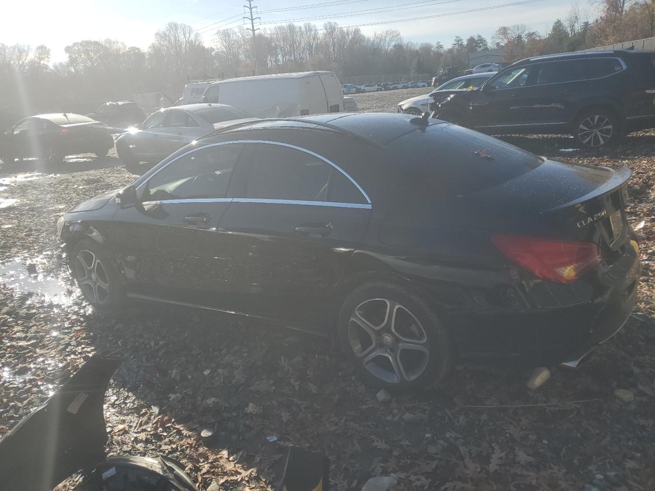 2014 Mercedes-Benz CLA-klasse VIN WDDSJ4GB2EN114456 Copart auction photo, front end damage thumbnail 2