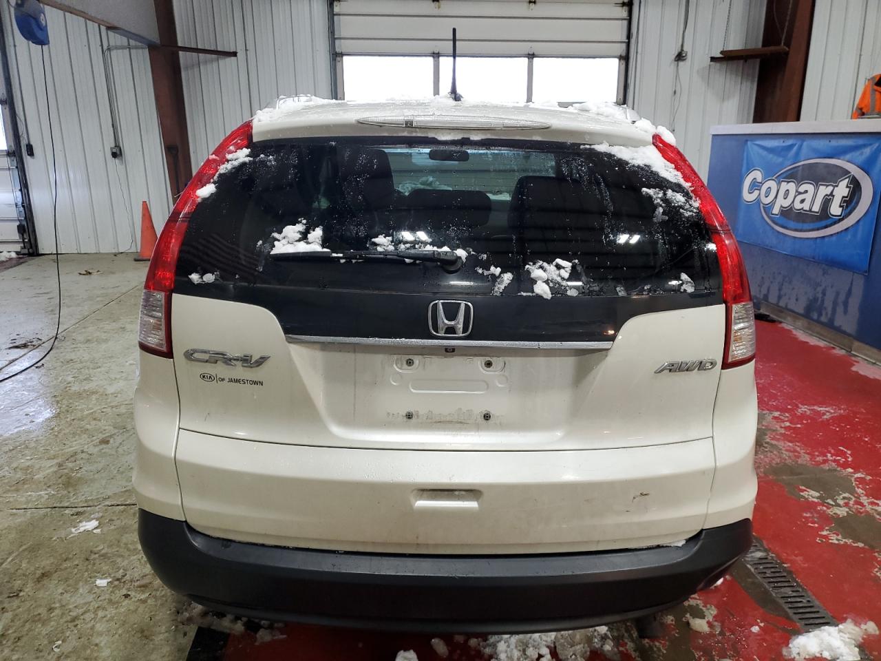 2014 Honda CR-V VIN 5J6RM4H70EL035884 Copart auction photo, rear end damage thumbnail 6