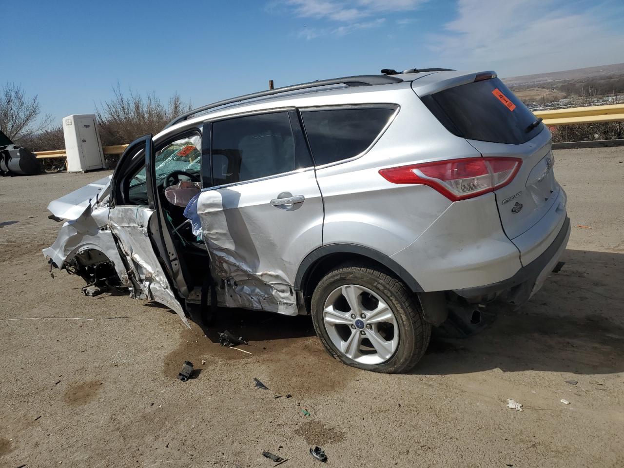 2014 Ford Escape VIN 1FMCU9GX6EUA13551 Copart auction photo, all over damage thumbnail 2