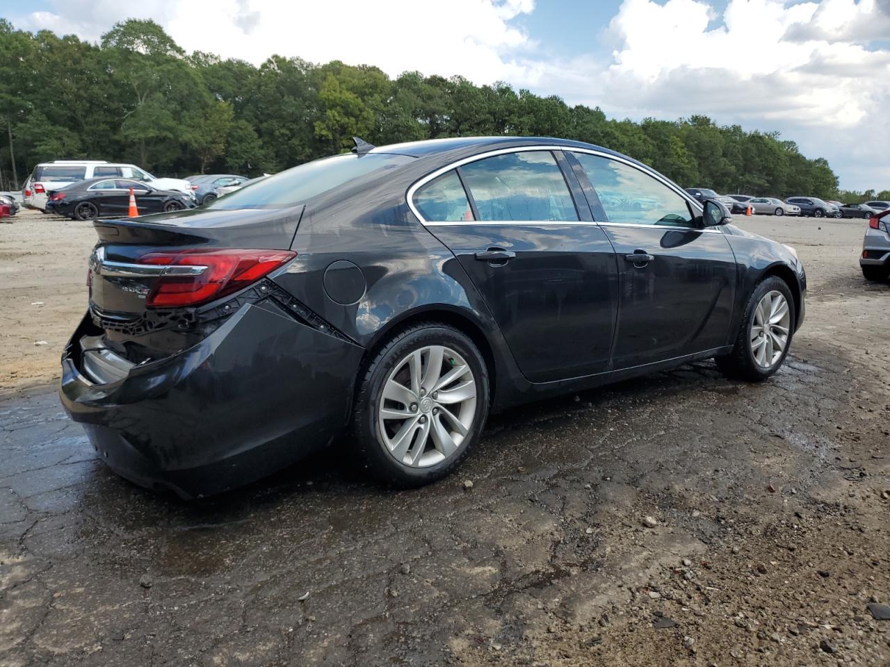 2014 Buick Regal VIN 2G4GL5EX3E9313870 Copart auction photo, all over damage thumbnail 3