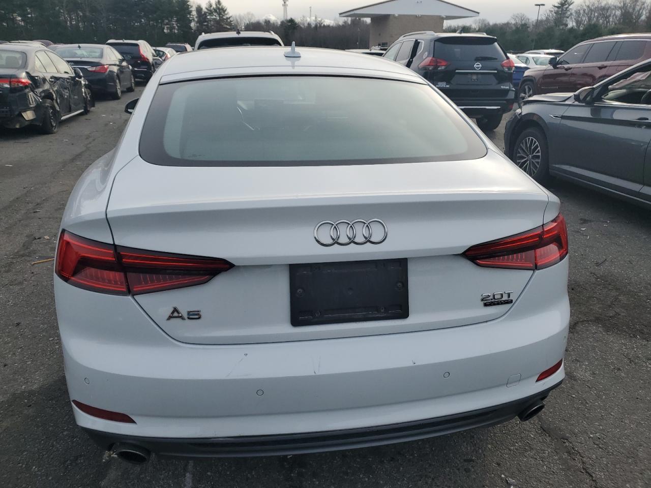 2018 Audi A5 VIN WAUENCF51JA009567 Copart auction photo, mechanical damage thumbnail 6