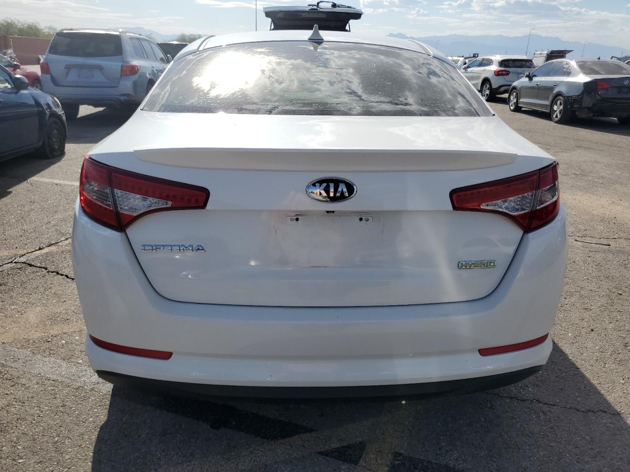 2013 KIA Optima VIN KNAGM4AD5D5049101 Copart auction photo, front end damage thumbnail 6