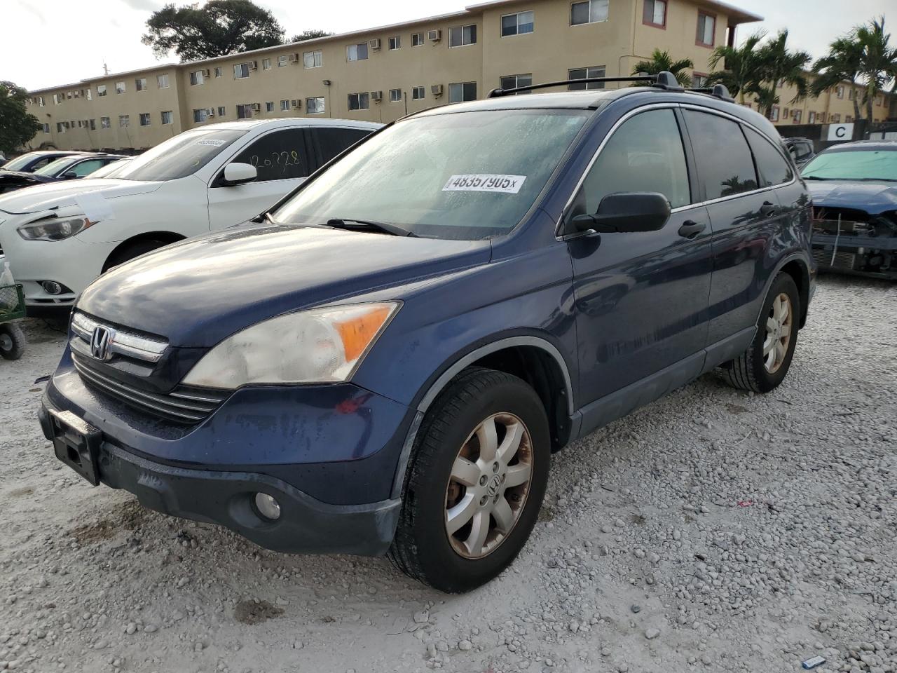 2007 Honda CR-V VIN JHLRE48527C011402
