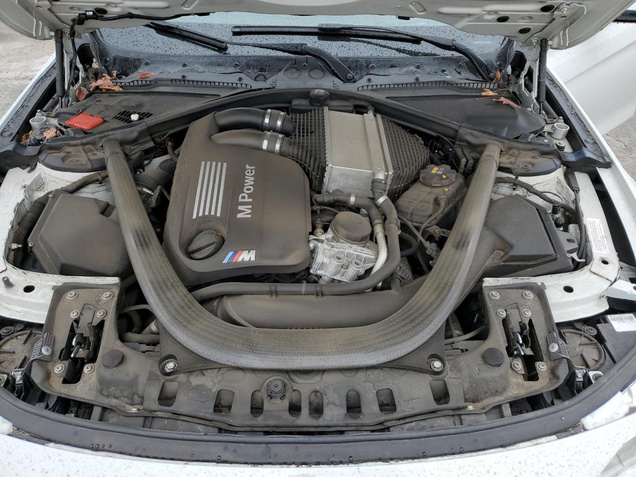 2015 BMW M3 VIN WBS3C9C59FP806041 Copart auction photo, rear end damage thumbnail 13