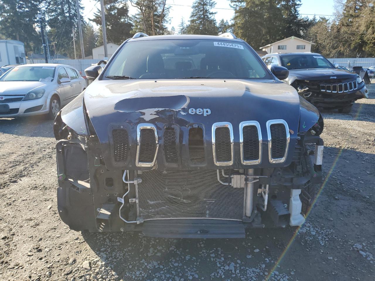 2018 Jeep Grand Cherokee VIN 1C4PJLLB8JD524176 Copart auction photo, front end / rear end damage thumbnail 5