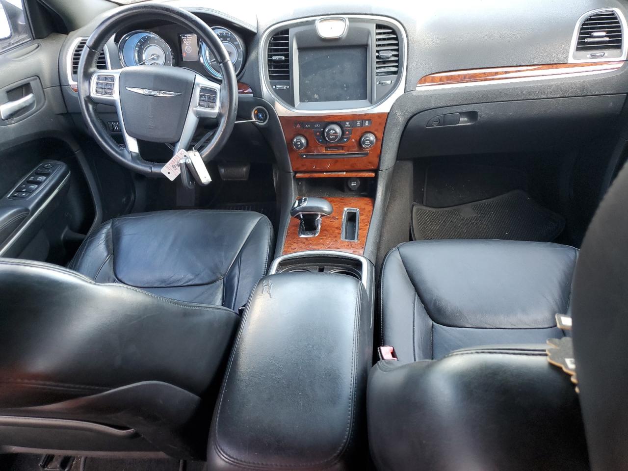 2013 Chrysler 300 VIN 2C3CCAAG4DH504353 Copart auction photo, side / front end damage thumbnail 8