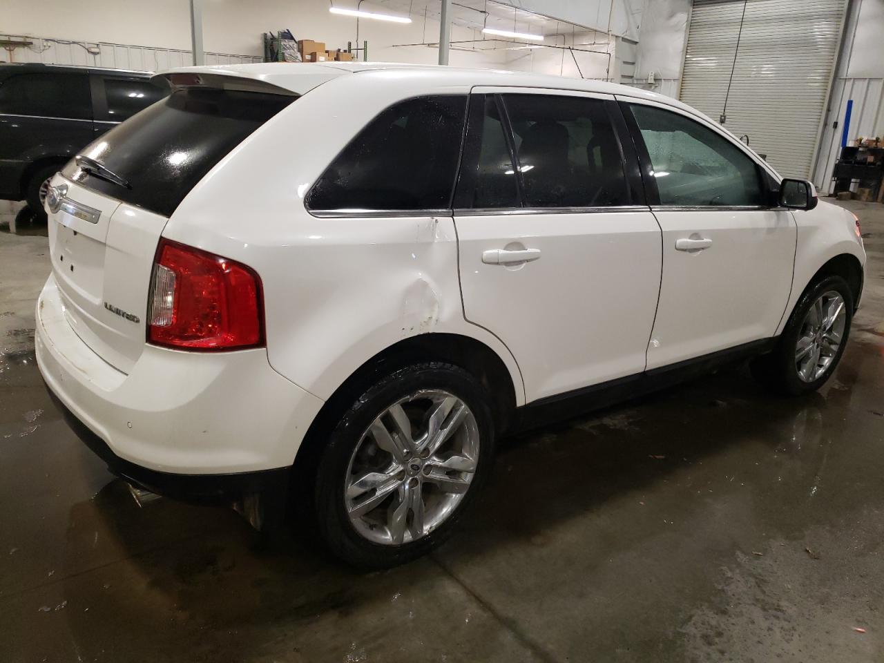 2011 Ford Edge VIN 2FMDK3KC7BBB35610 Copart auction photo, front end / side damage thumbnail 3