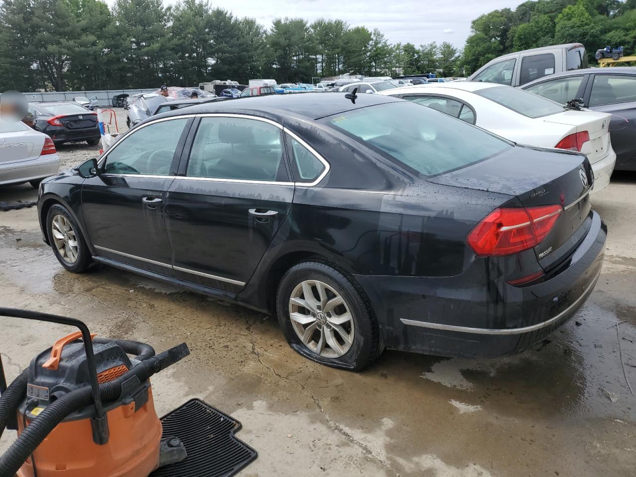 2016 Volkswagen Passat VIN 1VWAT7A34GC045798 Copart auction photo, side damage thumbnail 2