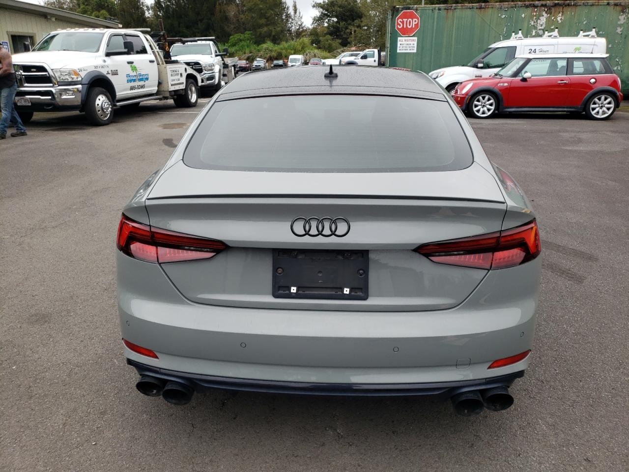 2019 Audi RS5 VIN WAUC4CF56KA000939 Copart auction photo, front end damage thumbnail 6