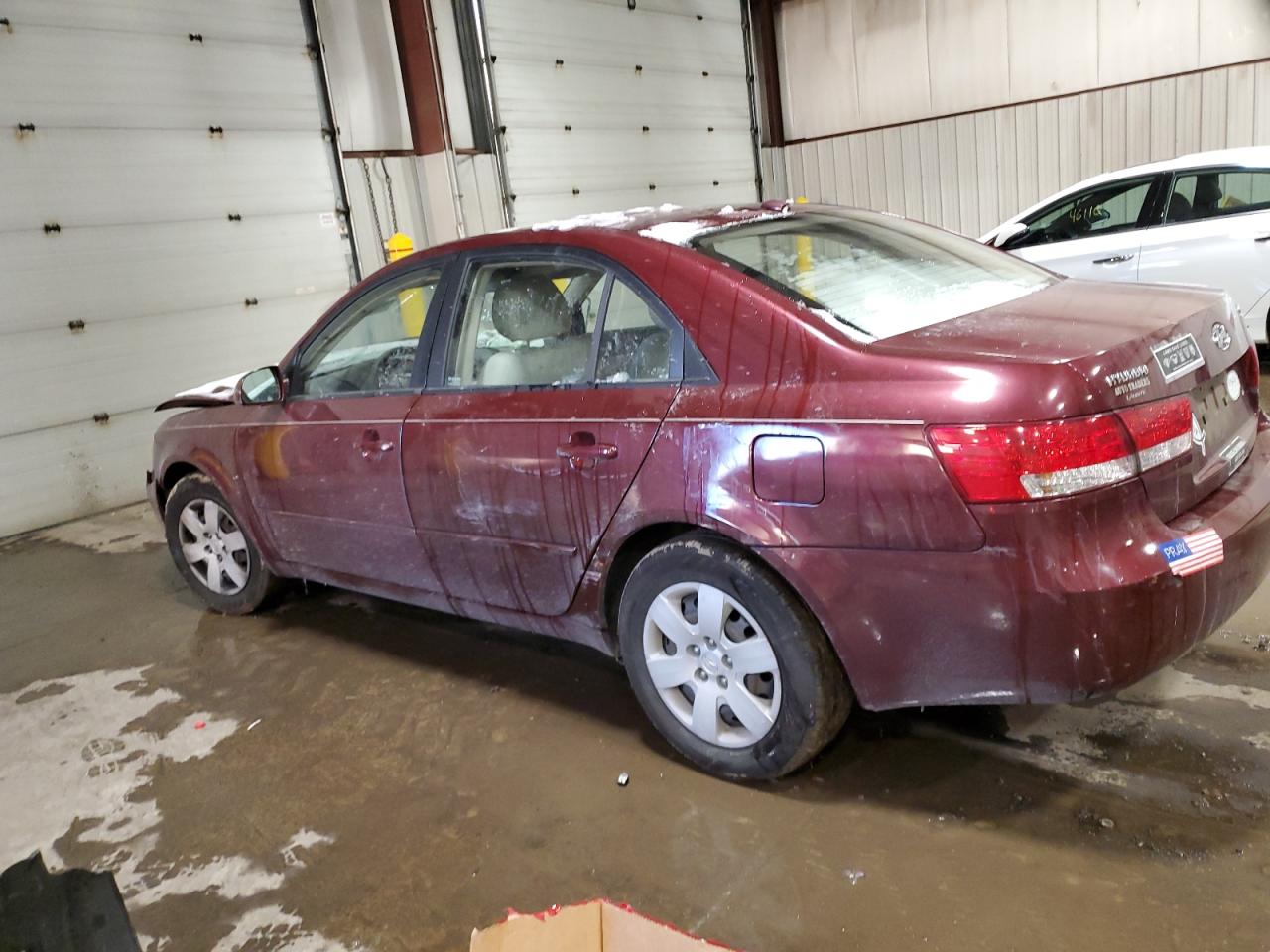 2007 Hyundai Sonata VIN 5NPET46C77H251603 Copart auction photo, front end damage thumbnail 2