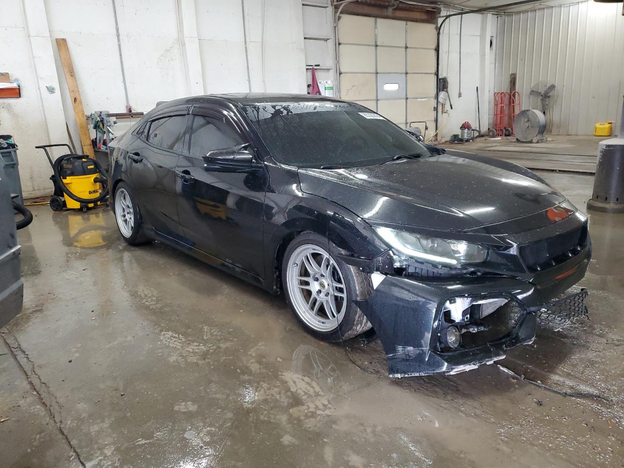 2017 Honda Civic VIN SHHFK7H77HU218429 Copart auction photo, front end / undercarriage damage thumbnail 4