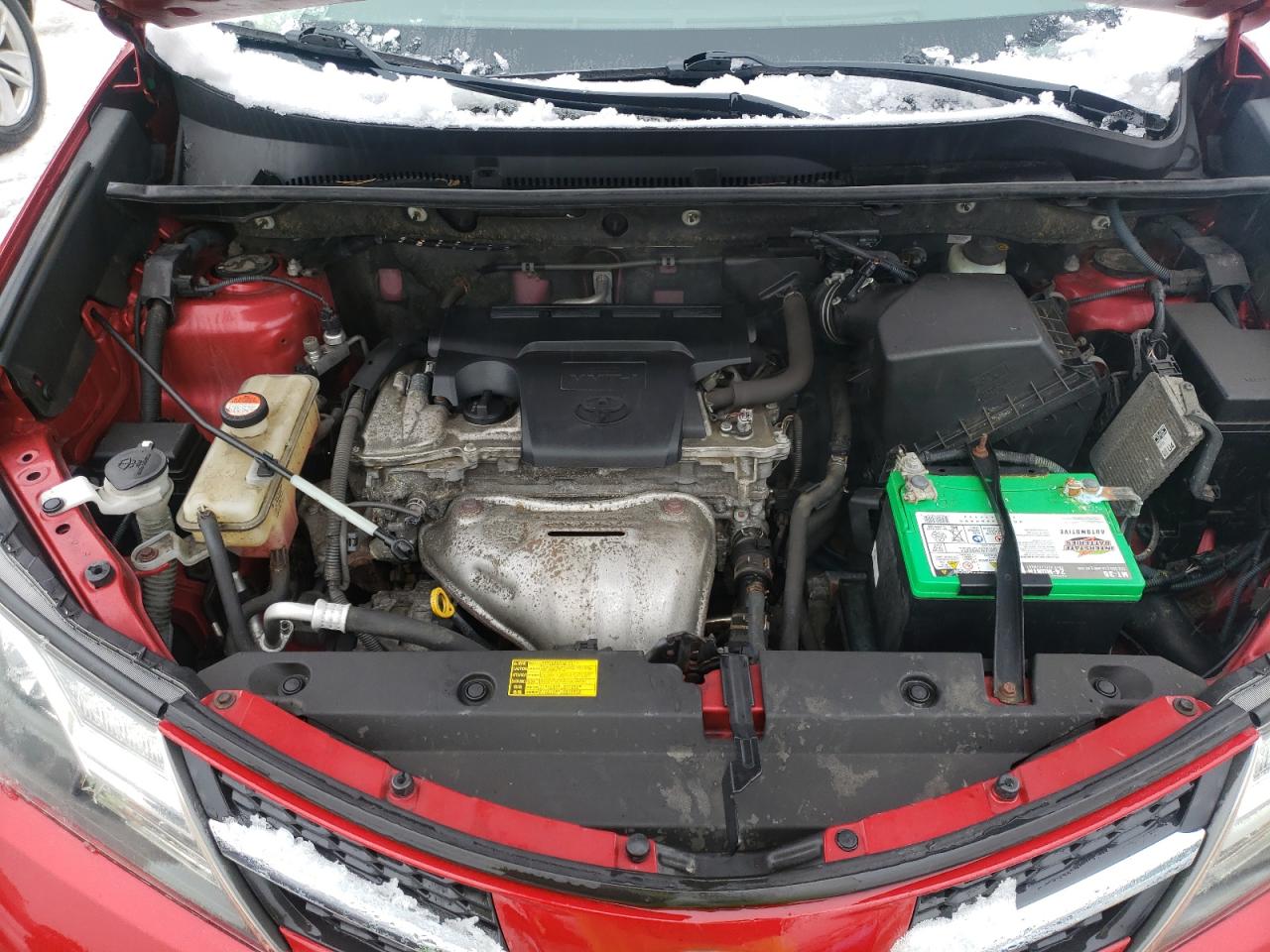 2015 Toyota RAV 4 VIN JTMBFREV3FJ027972 Copart auction photo, rear end / mechanical damage thumbnail 11