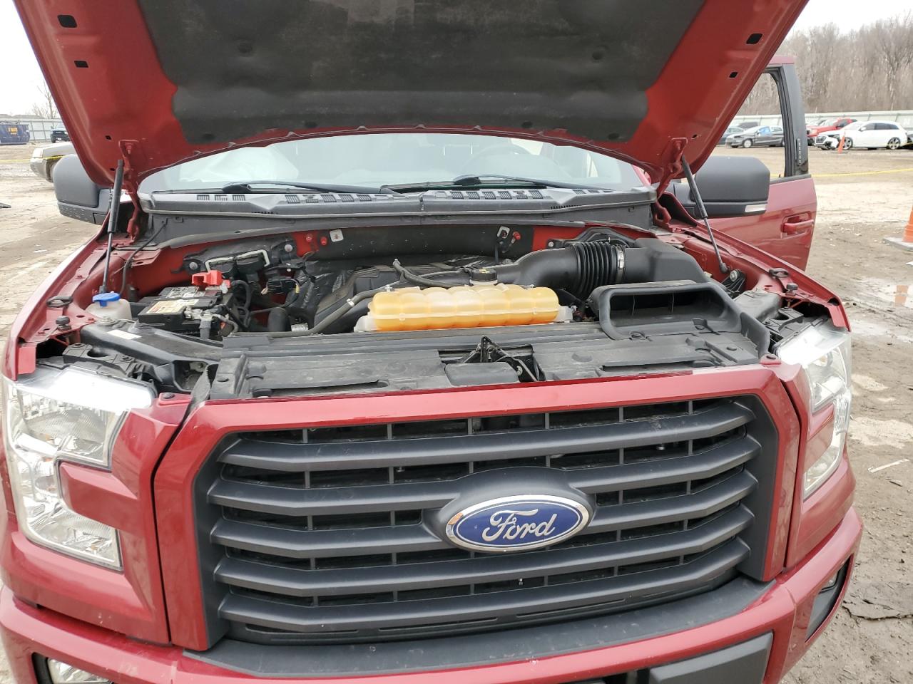 2015 Ford F-150 VIN 1FTEX1EPXFFC91531 Copart auction photo, rear end damage thumbnail 11