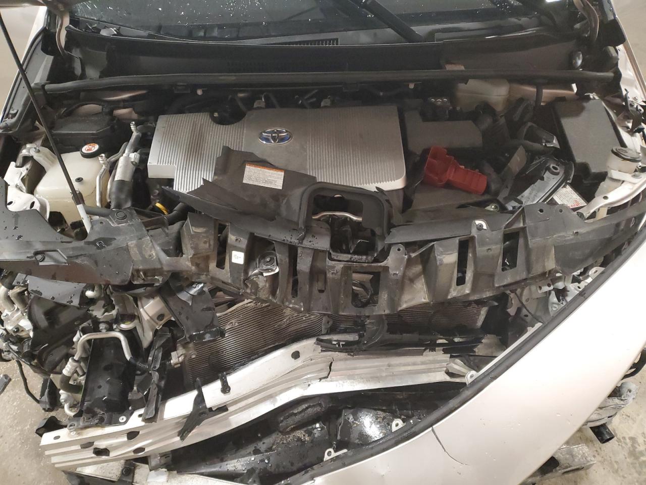 2020 Toyota Prius VIN JTDKARFP7L3134022 Copart auction photo, front end / rear end damage thumbnail 11