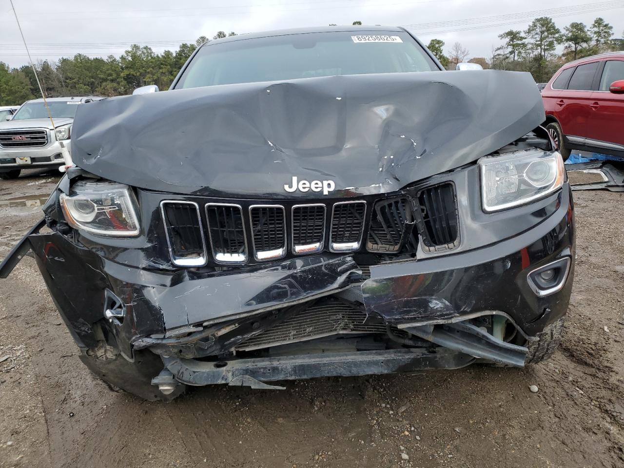 2014 Jeep Grand Cherokee VIN 1C4RJFBG4EC254379 Copart auction photo, all over damage thumbnail 5