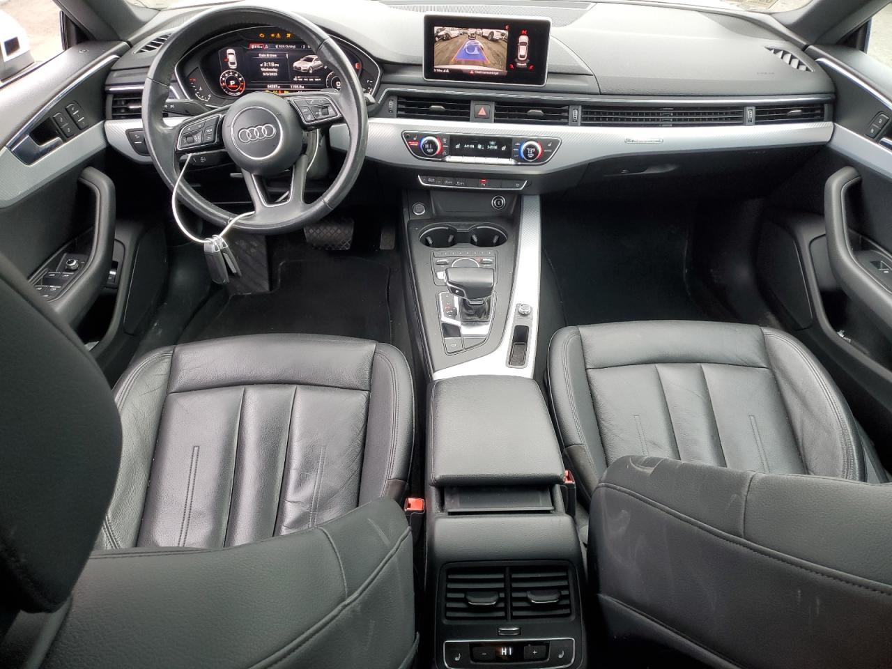 2018 Audi A5 VIN WAUBNCF52JA007510 Copart auction photo, front end / side damage thumbnail 8