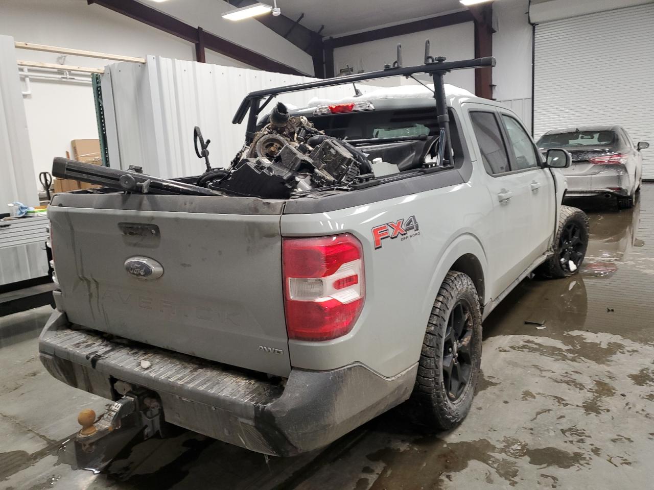 2022 Ford Maverick VIN 3FTTW8F94NRA03765 Copart auction photo, front end / all over damage thumbnail 3