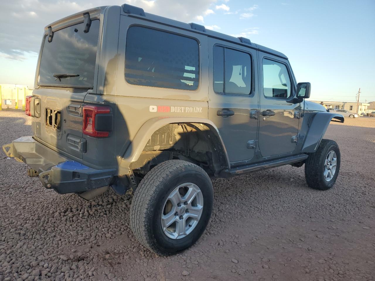 2020 Jeep Wrangler VIN 1C4HJXFN0LW123827 Copart auction photo, minor dent/scratches damage thumbnail 3