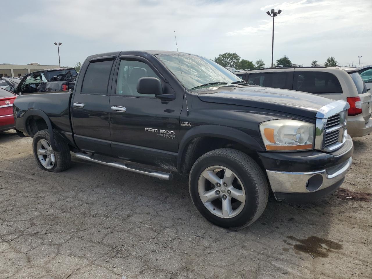 2006 Dodge RAM VIN 1D7HU18236S654514 Copart auction photo, rear end / minor dent/scratches damage thumbnail 4