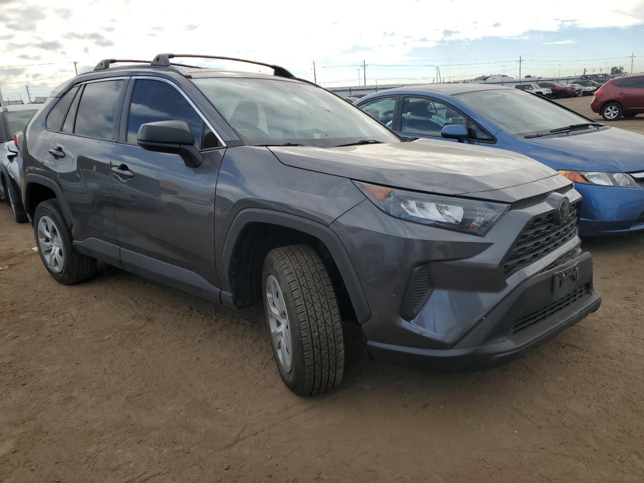 2021 Toyota RAV 4 VIN 2T3F1RFV7MC163830 Copart auction photo, side damage thumbnail 4