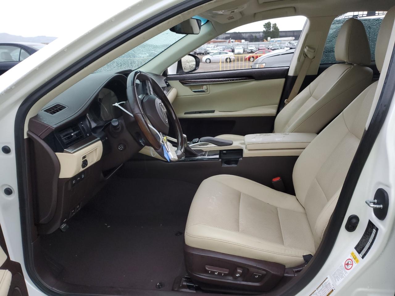 2017 Lexus ES VIN 58ABK1GG7HU065206 Copart auction photo, rear end / undercarriage damage thumbnail 7