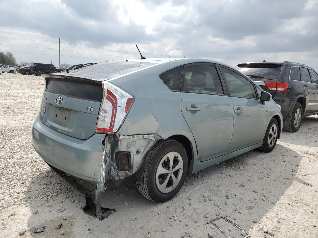 2015 Toyota Prius VIN JTDKN3DU1F1985890 Copart auction photo, rear end / minor dent/scratches damage thumbnail 3