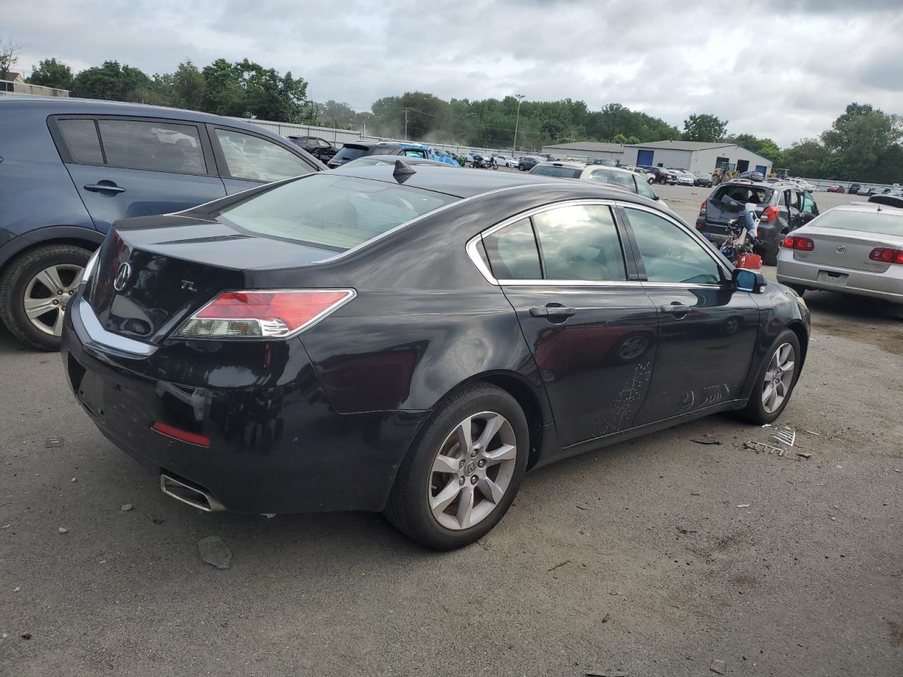 2014 Acura TL VIN 19UUA8F21EA009069 Copart auction photo, water/flood damage thumbnail 3