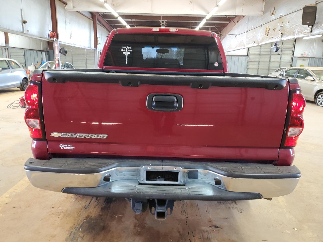 2006 Chevrolet Silverado VIN 1GCEK19T86Z166628 Copart auction photo, front end damage thumbnail 6