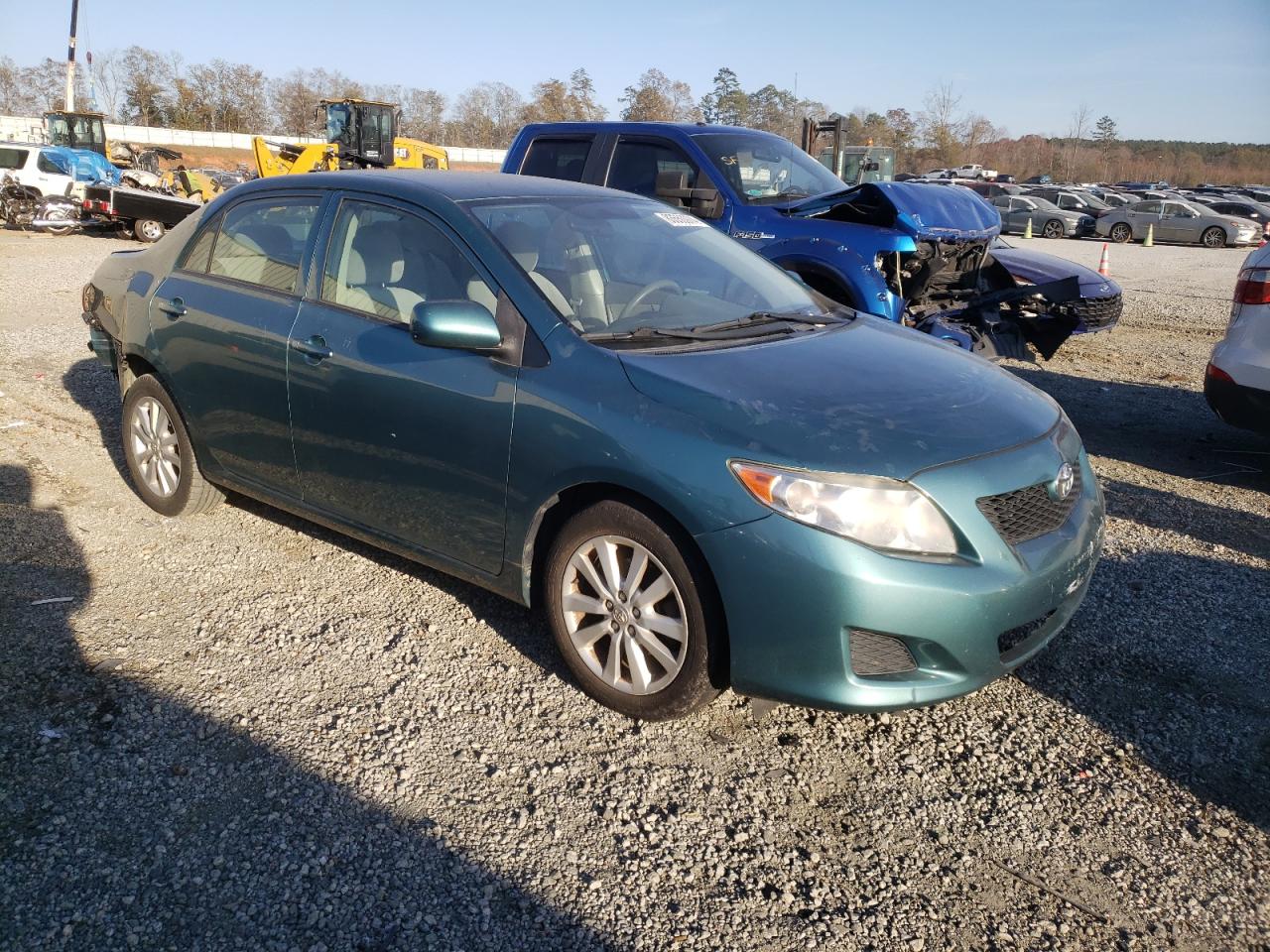 2010 Toyota Corolla VIN JTDBU4EE3A9120252 Copart auction photo, rear end damage thumbnail 4