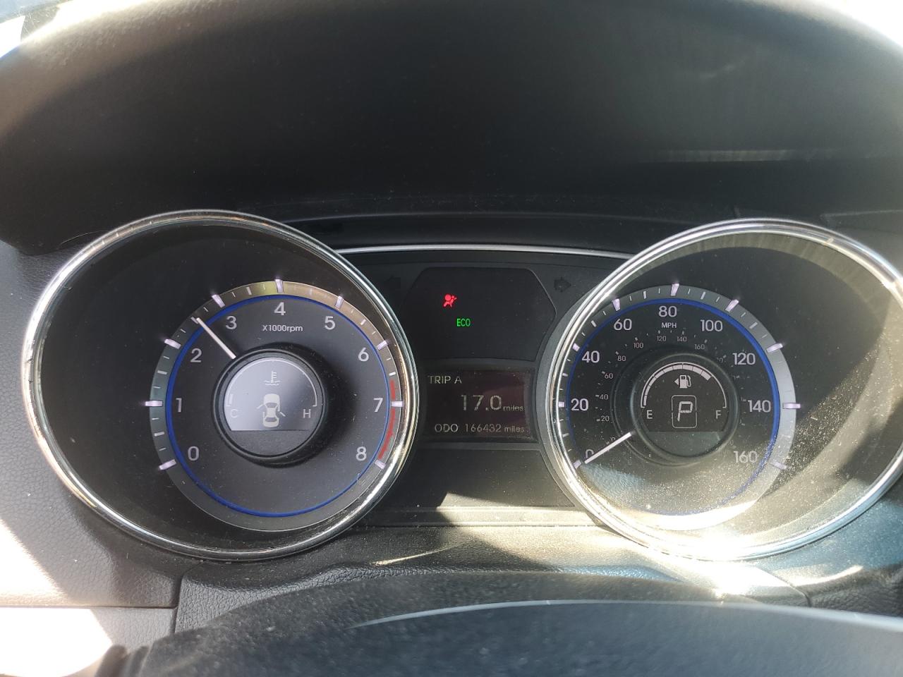 2013 Hyundai Sonata VIN 5NPEB4AC8DH778037 Copart auction photo, front end / hail damage thumbnail 9