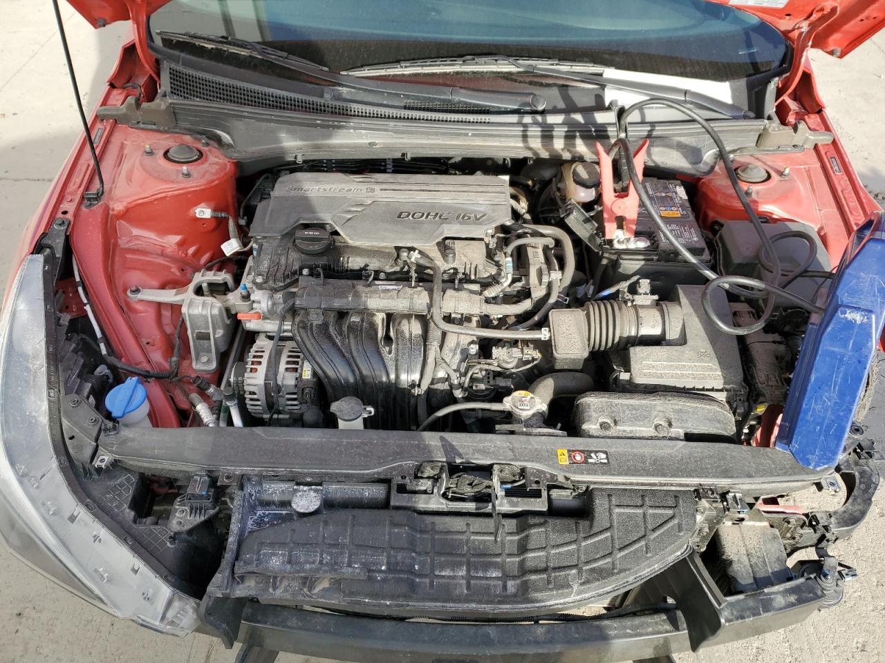 2021 Hyundai Elantra VIN 5NPLN4AG4MH012470 Copart auction photo, front end damage thumbnail 11