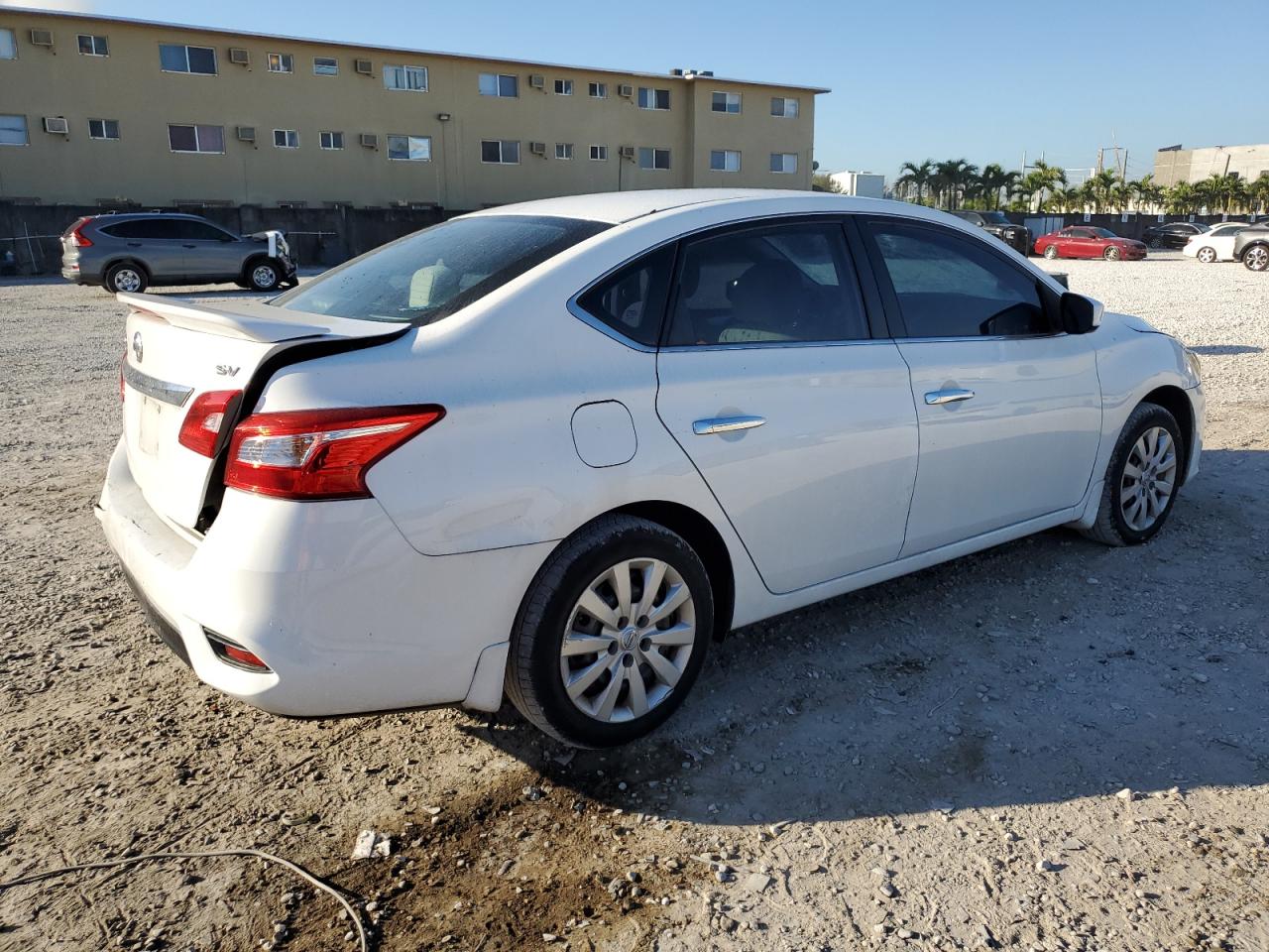 2016 Nissan Sentra VIN 3N1AB7AP1GY251776 Copart auction photo, rear end / mechanical damage thumbnail 3