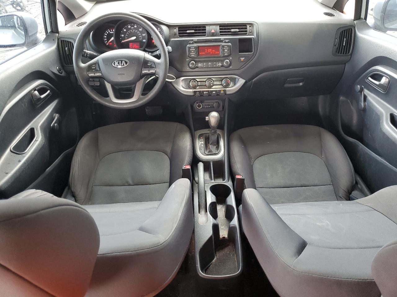 2013 KIA Rio VIN KNADM4A32D6236509 Copart auction photo, mechanical / minor dent/scratches damage thumbnail 8