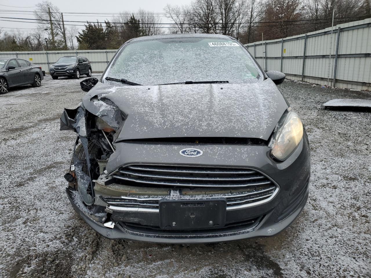 2018 Ford Fiesta VIN 3FADP4EJ9JM123063 Copart auction photo, front end / side damage thumbnail 5