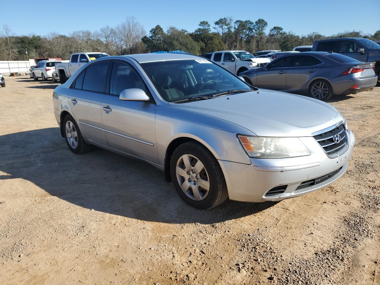 2010 Hyundai Sonata VIN 5NPET4AC5AH610221 Copart auction photo, front end damage thumbnail 4