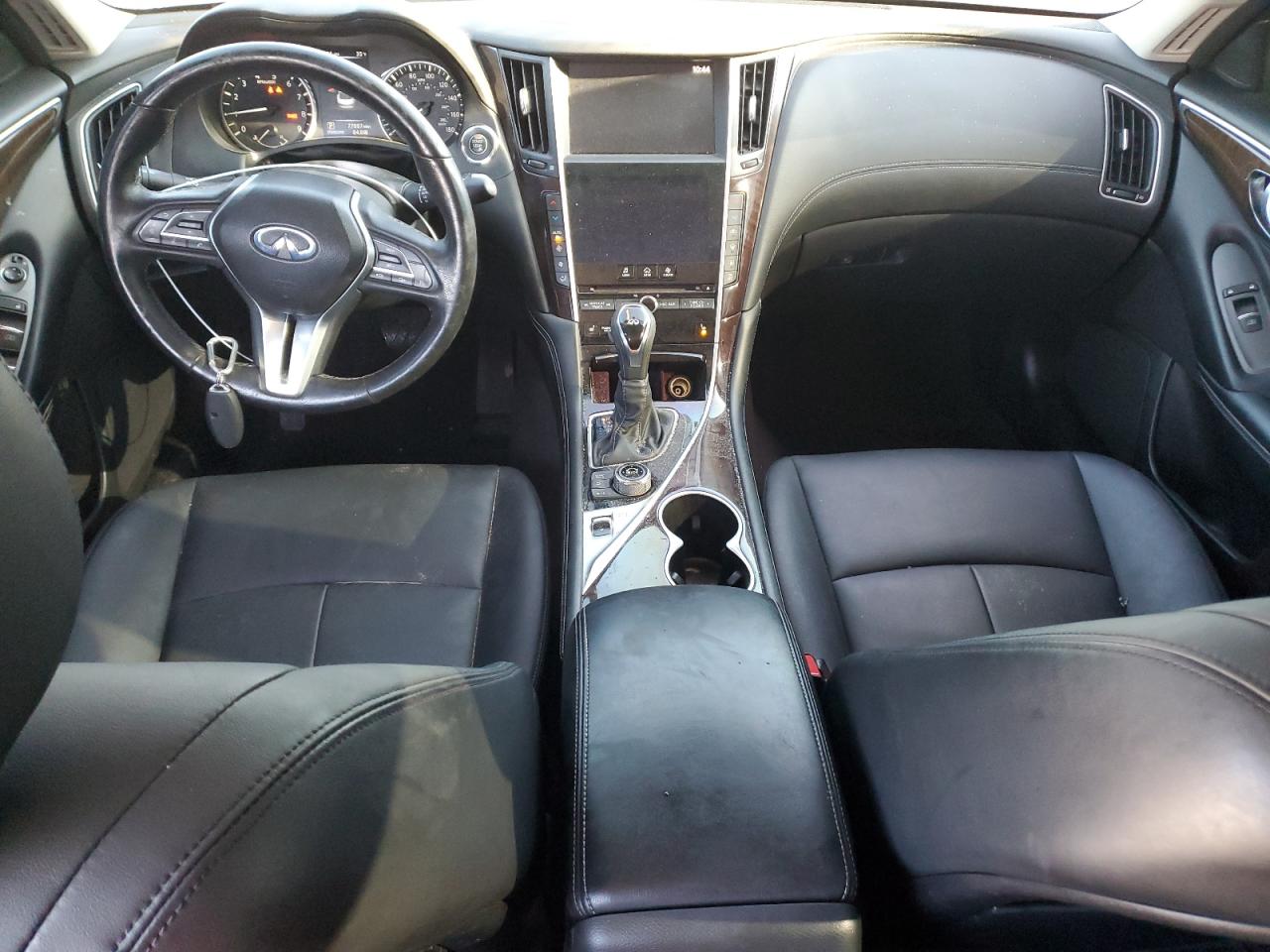 2018 Infiniti Q50 VIN JN1EV7AR1JM430811 Copart auction photo, front end / minor dent/scratches damage thumbnail 8