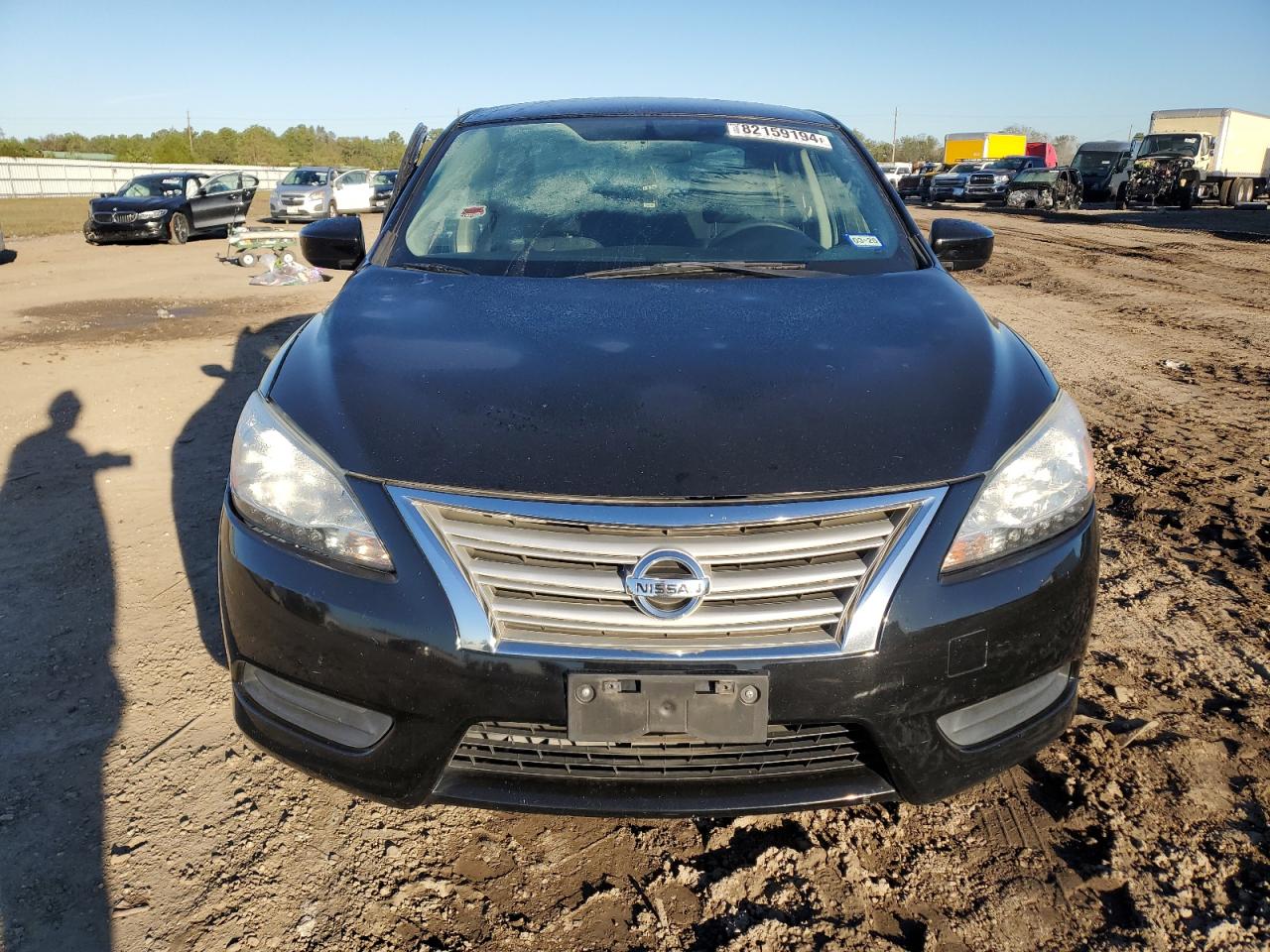 2015 Nissan Sentra VIN 3N1AB7AP5FY248197 Copart auction photo, front end / side damage thumbnail 5
