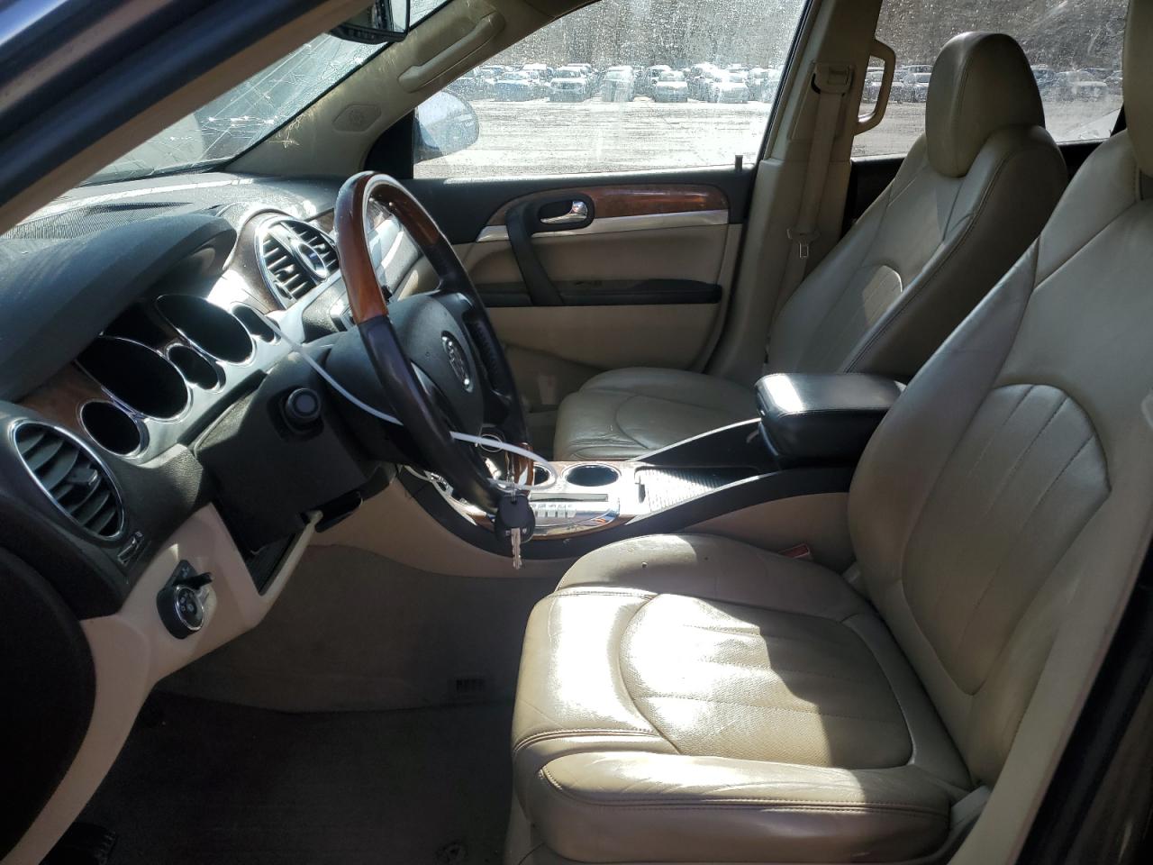 2010 Buick Enclave VIN 5GALVBED3AJ182487 Copart auction photo, front end damage thumbnail 7
